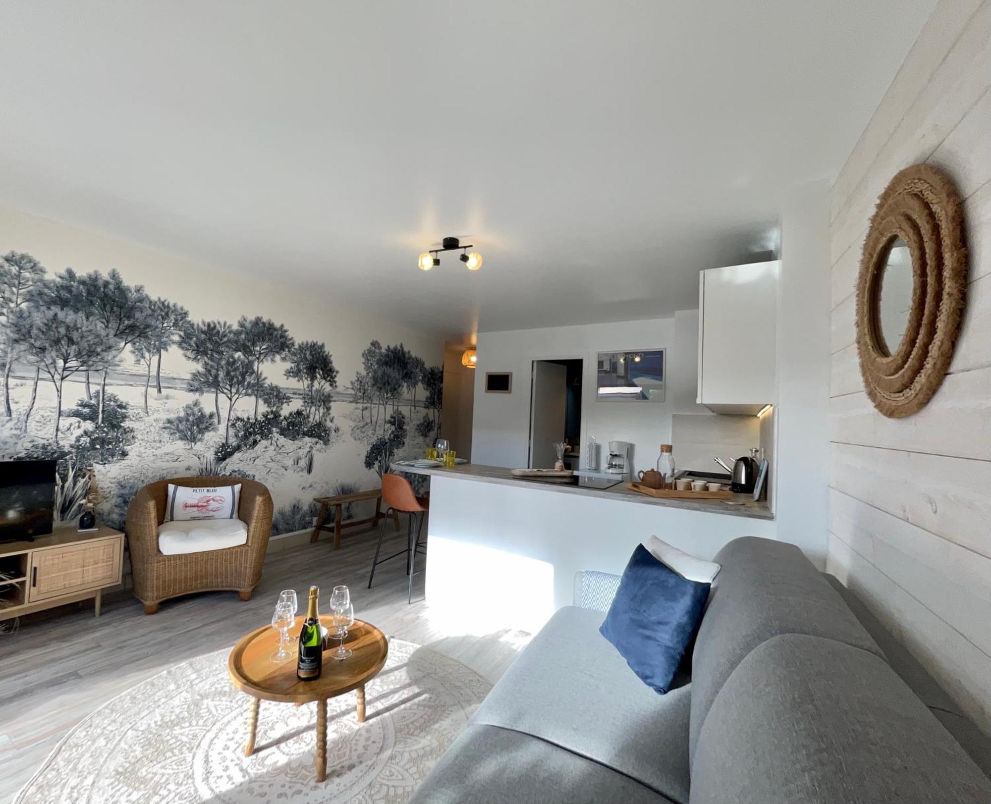 Le Nid Douillet, Studio Avec Terrasse Et Parking A 400M Des Plages Larmor-Plage Eksteriør bilde