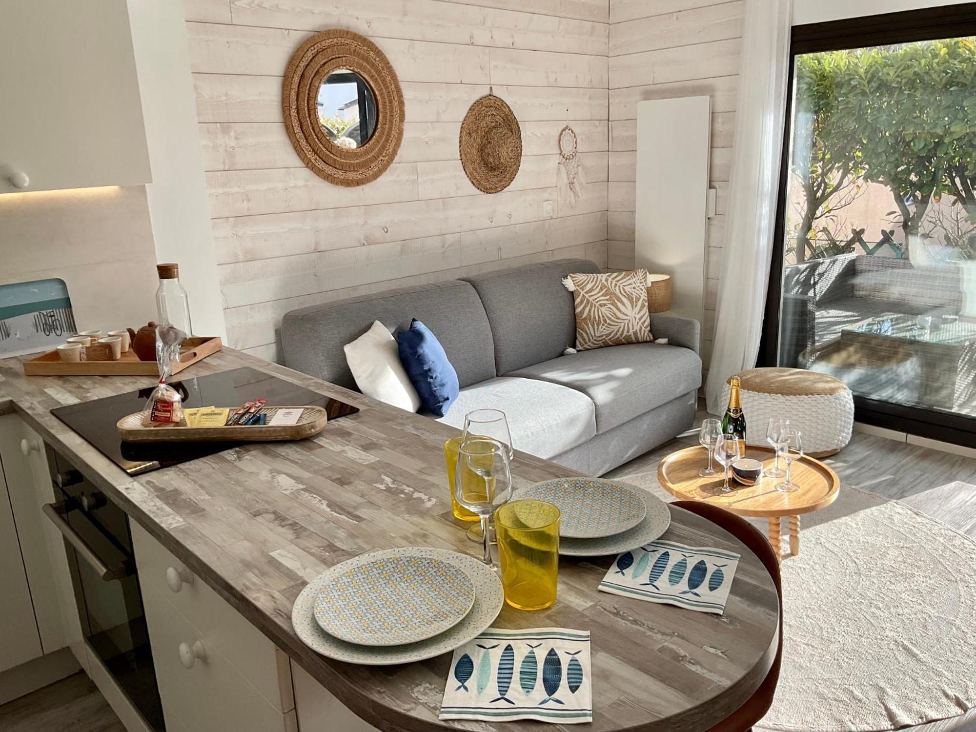 Le Nid Douillet, Studio Avec Terrasse Et Parking A 400M Des Plages Larmor-Plage Eksteriør bilde